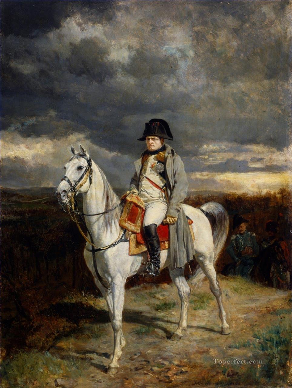 Napoleon I in 1814 Ernest Meissonier Academic Oil Paintings